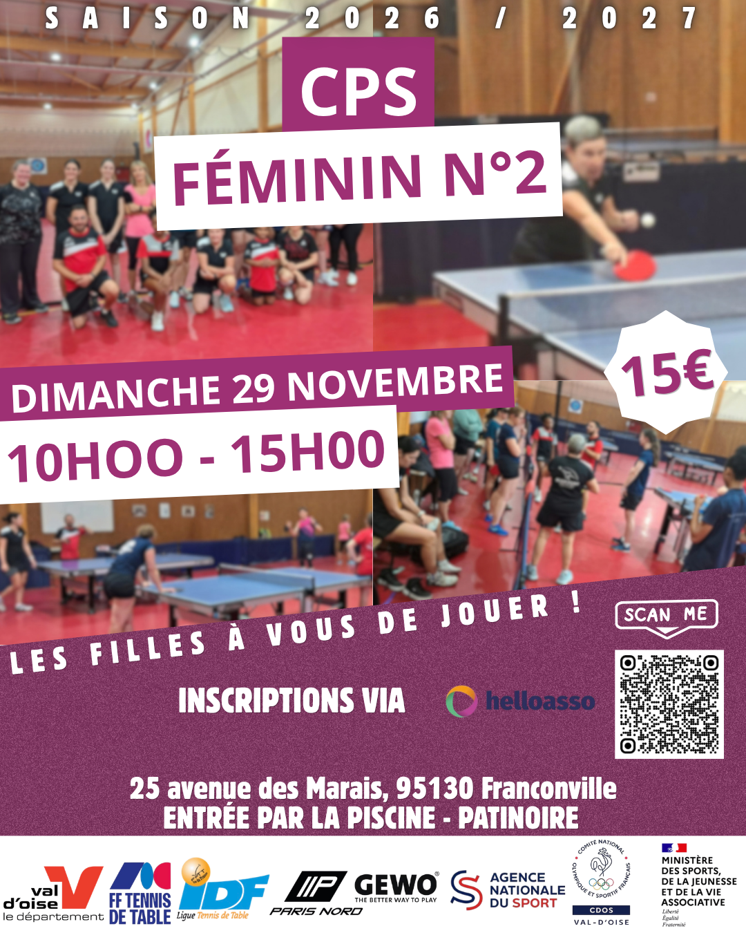 Affiche_CPS_F_N2_Franconville_29.11.2026